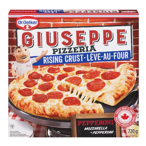 DR. OETKER Giuseppe Pizzeria Rising crust Pepperoni Pizza 720g