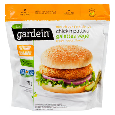 Gardein Cripsy Chick'n Patties, 350 g