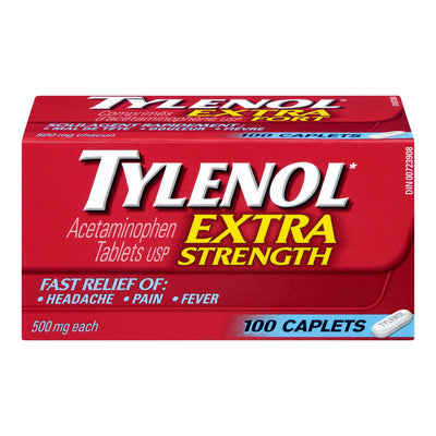 Tylenol Extra Strength, 100 ct