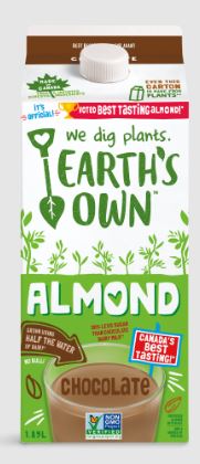 EARTHS OWN ALMOND CHOCOLATE 946 ml