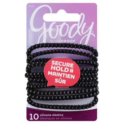 GOODY Slideproof Secure Fit Elastics 10's