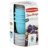 RUBBERMAID Take Alongs Removable Tray Lids Trays, & Containers 3 Pack