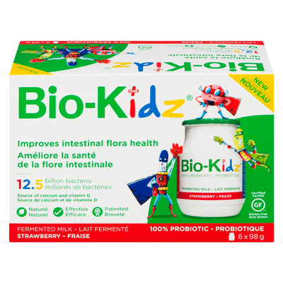 Bio-Kid Strawberry Fermented Milk, 98 g