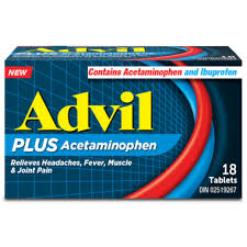 ADVIL PLUS ACETAMINOPHEN 12 EA