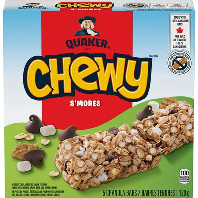 QUAKER CHEWY GRANOLA S'MORES 120 G