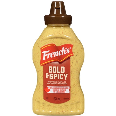 FRENCH'S Bold N Spicy Deli Prepared Mustard 325ml