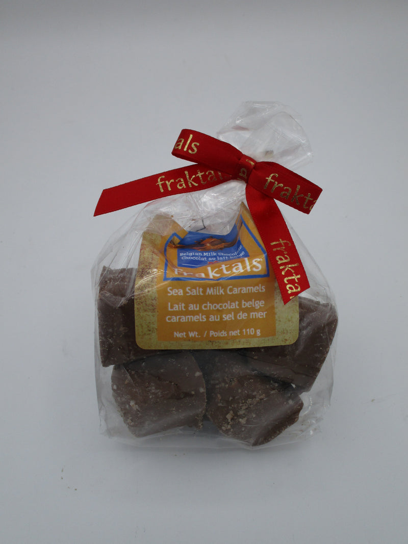 Fraktals Sea Salt Milk Caramels, 110 g