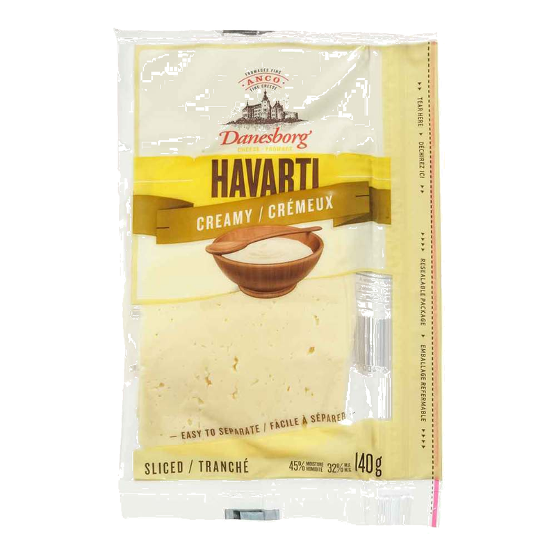 DANESBORG Sliced Havarti Cheese 140g
