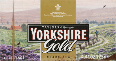 TAYLORS OF HARROGATE Yorkshire Gold Black Tea Bags 40's