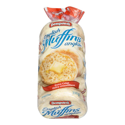 DEMPSTER'S English Muffins 390g