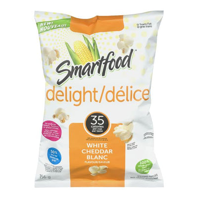 SMARTFOOD Delight White Cheddar Popcorn 156g
