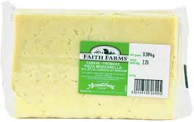 Faith Farms  Pizza Mozzarella Cheese block