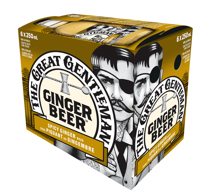 THE GREAT GENTLEMAN Ginger Beer 6 x 250ml