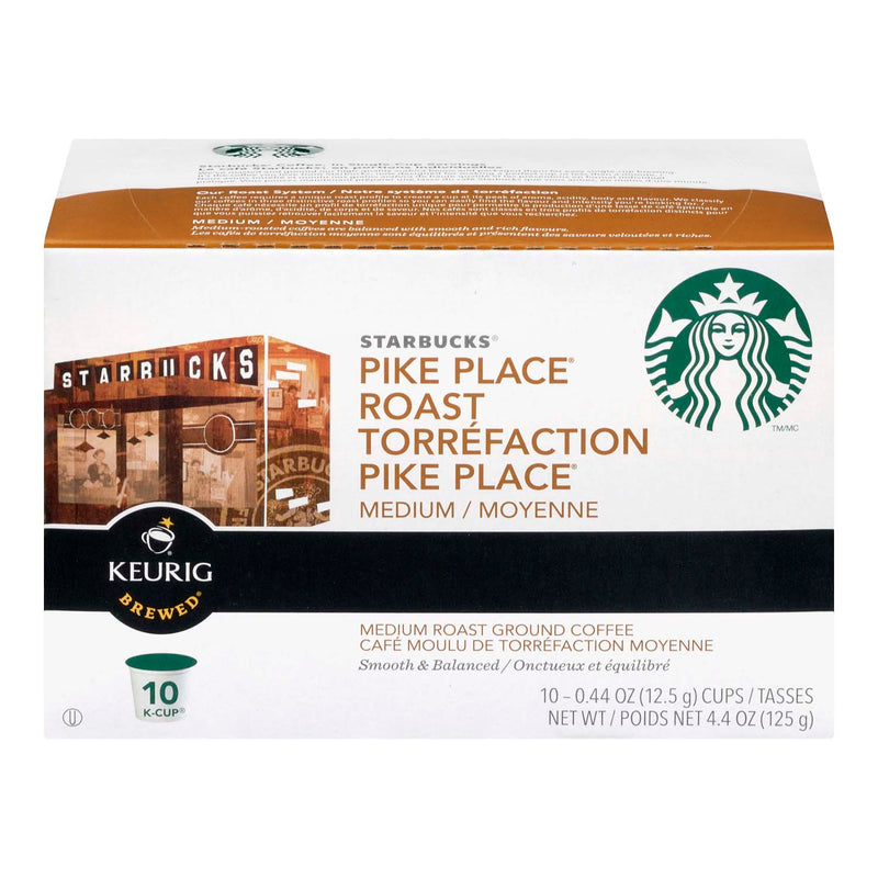 Starbucks Pike Roast K Cups, 10 ct