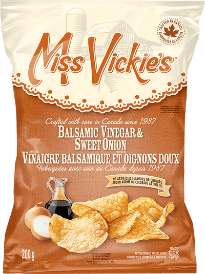 MISS VICKIES Balsamic Vinegar & Sweet Onion 200g