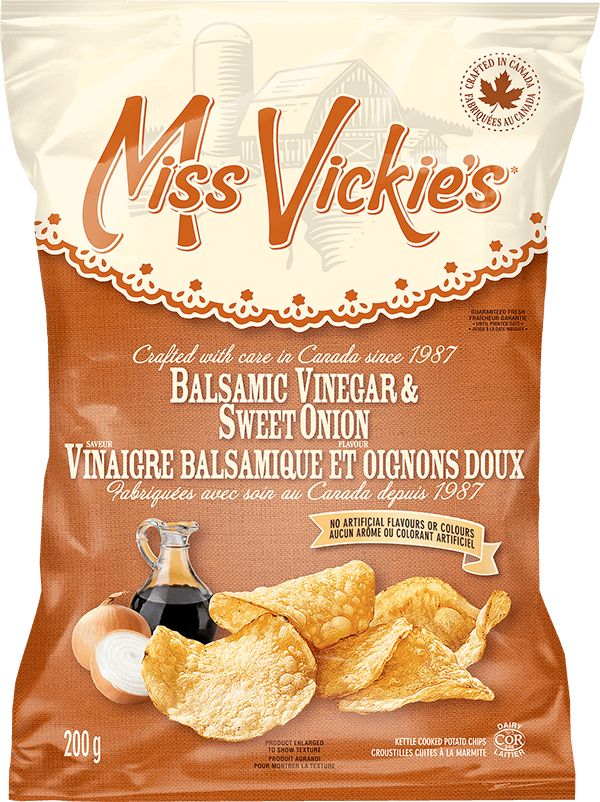 MISS VICKIES Balsamic Vinegar & Sweet Onion 200g