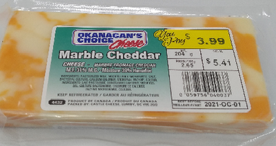 OKANAGAN'S CHOICE Marble Cheddar