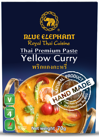 BLUE ELEPHANT Yellow Curry Paste 300ml