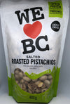 We Love BC Salted Roasted Pistachios, 400 g