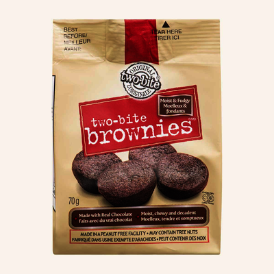 TWO-BITE Brownies 70g