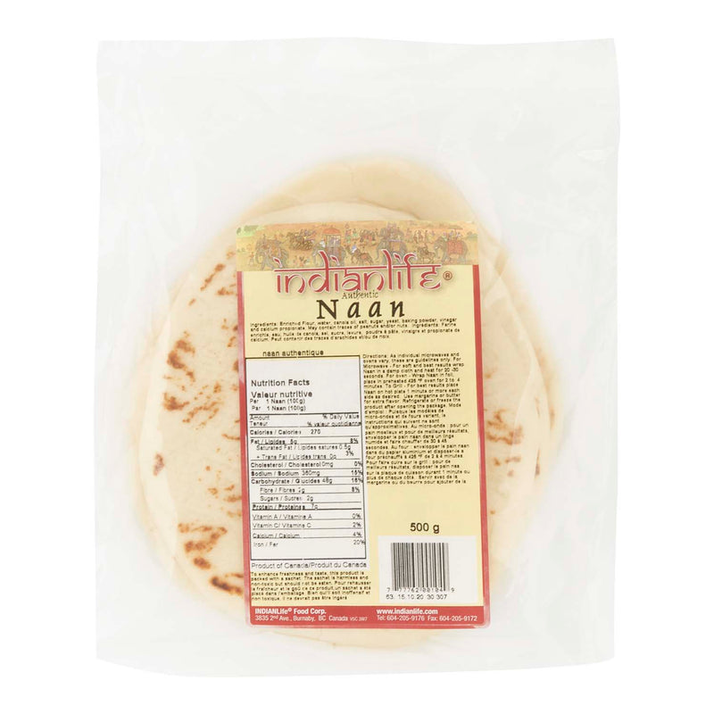 Indian Life Naan Bread, 500 g