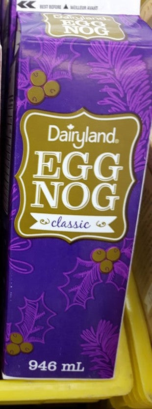 Dairyland Classic Egg Nog, 946 mL