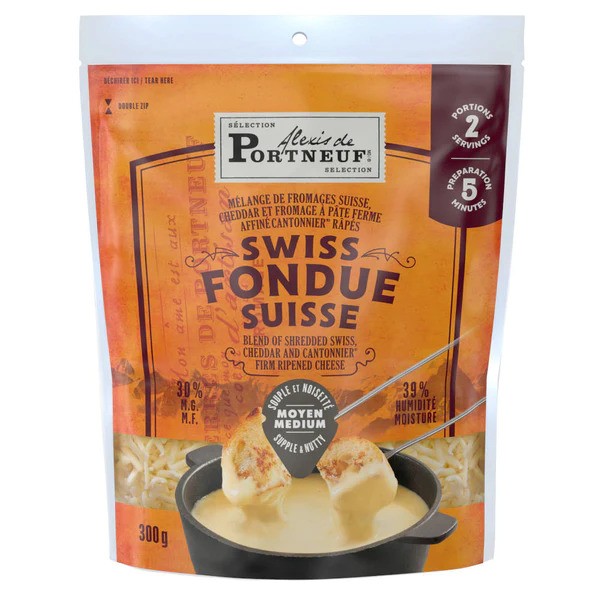 Alexis De Portneuf Medium Swiss Fondue, 300 g
