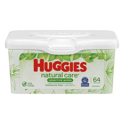 HUGGIES Sensitive Wipes 64's