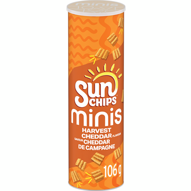 SUN CHIPS MINIS HARVEST CHEDDA 106 g