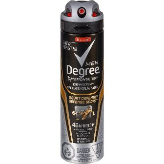 DEGREE Dry Spray Sport Defense