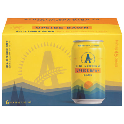 Athletic Brewing Co Non-Alcoholic Golden Upside Dawn Beer, 355 mL
