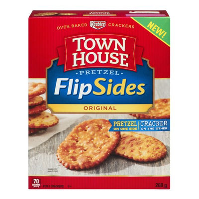 TOWNHOUSE Keebler Town House Flip Sides Pretzel Cracker 260g