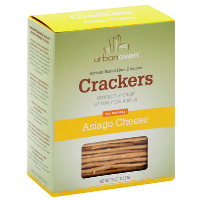 UrbanOven Asiago Cheese Crackers, 213 g
