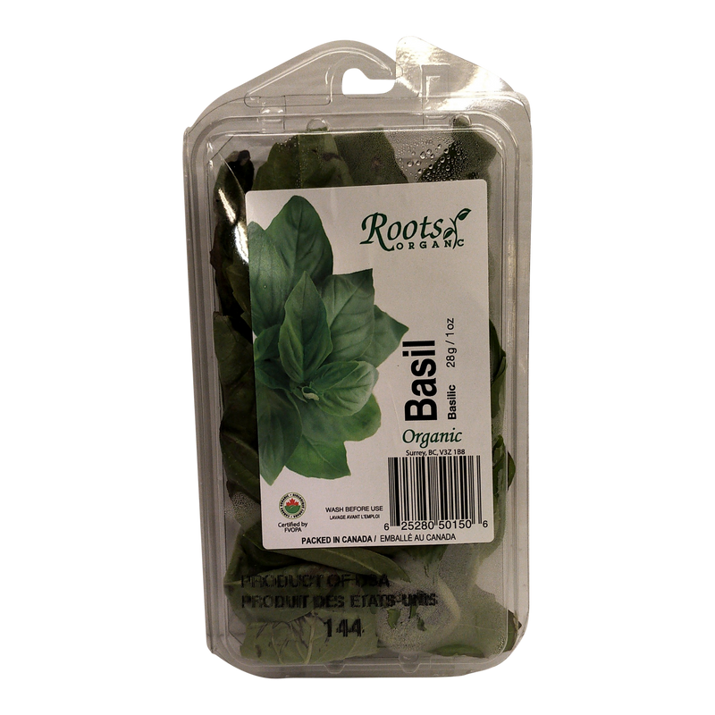 Roots Organic Basil, 1 ct