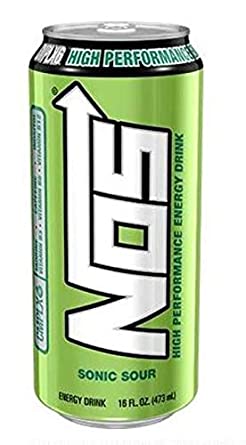NO5 Sonic Sour Energy Drink, 473 mL