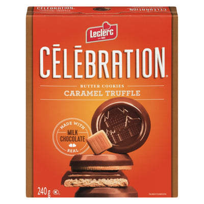 LECLERC Célébration Caramel Truffle Cookies 240g