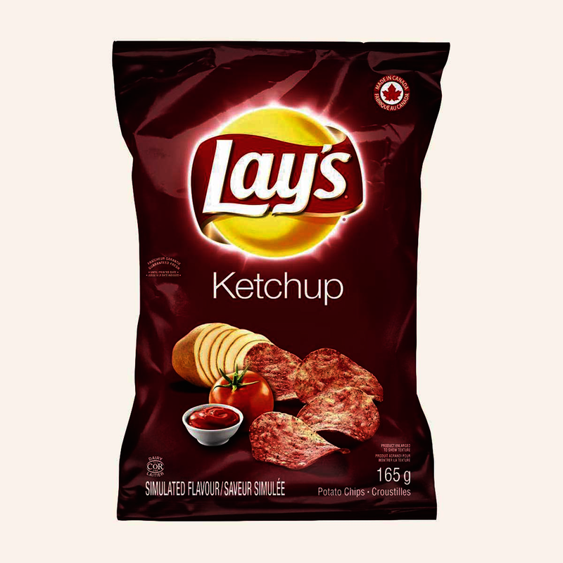 LAY'S Ketchup Chips 165g