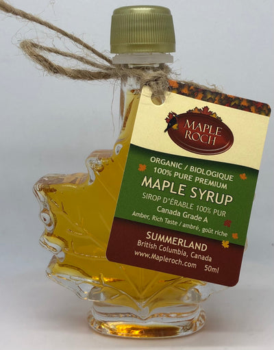 Maple Roch Organic 100% Pure Premium Maple Syrup, 50 ml