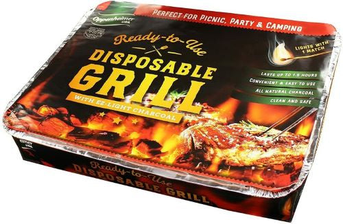 Ready To Use Disposable Grill, 1 ct