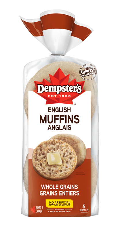 Dempster's Whole Grains English Muffins, 6 ct