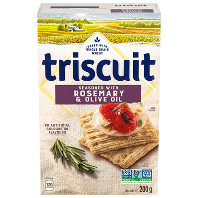 TRISCUIT Rosemary & Olive Oil Crackers 200g