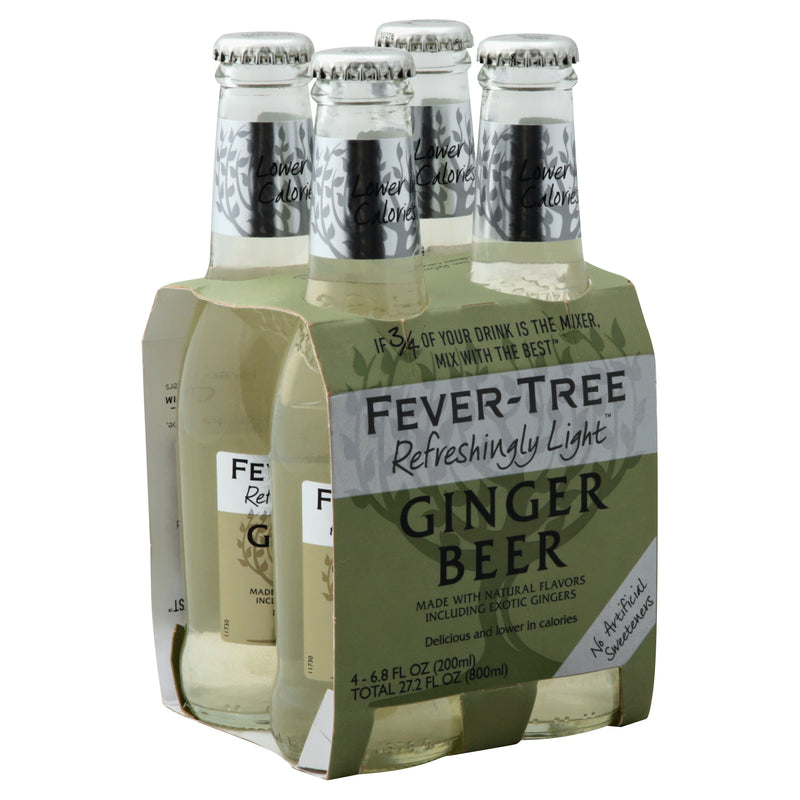 Fever Tree Ginger Beer, 4 ct, 201 mL
