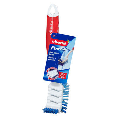 Vileda Power Fibre Dish & Sink Brush, 1 ct