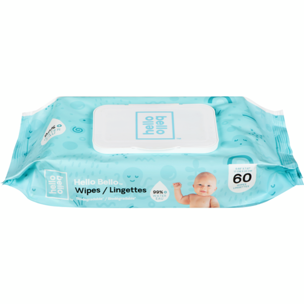 Hello Bello Baby Wipes, 1 ct