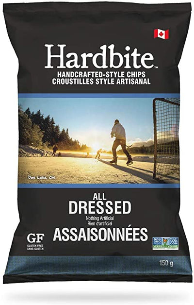 HARDBITE All Dressed Handcrafted-Style Chips 150g
