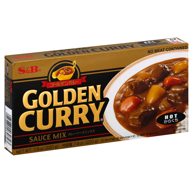 S&B Golden Curry Hot 240g