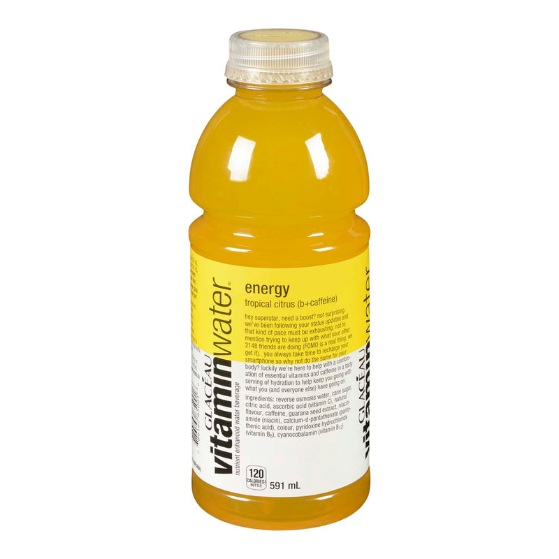 GLACEAU Tropical Citrus Energy Vitamin Water 591ml