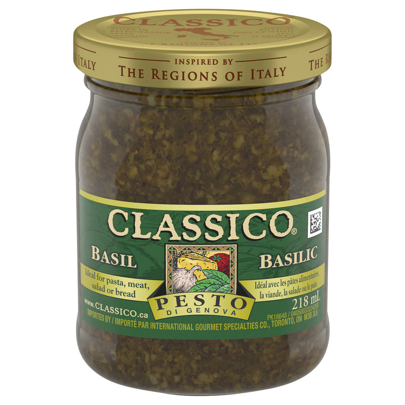 CLASSICO Basil Pesto 218ml