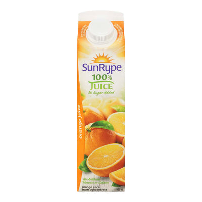SUNRYPE No Sugar Added Orange Juice 900ml