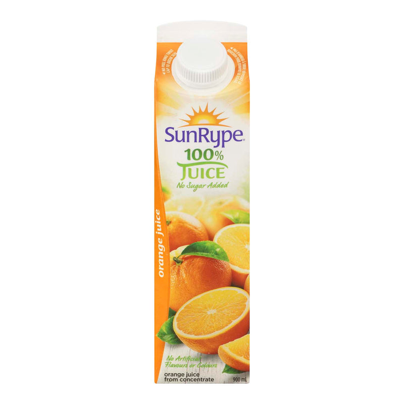 SUNRYPE No Sugar Added Orange Juice 900ml